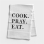 烹饪祈祷吃-茶巾