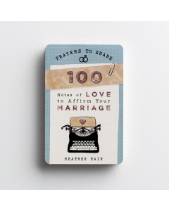 分享的祈祷- 100个爱的音符来确认你的婚姻
