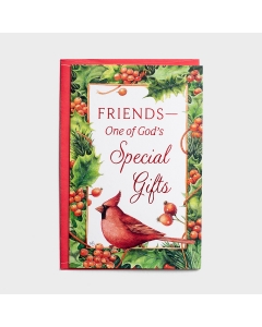 朋友是上帝特别的礼物——18张圣诞盒装卡片188金宝搏