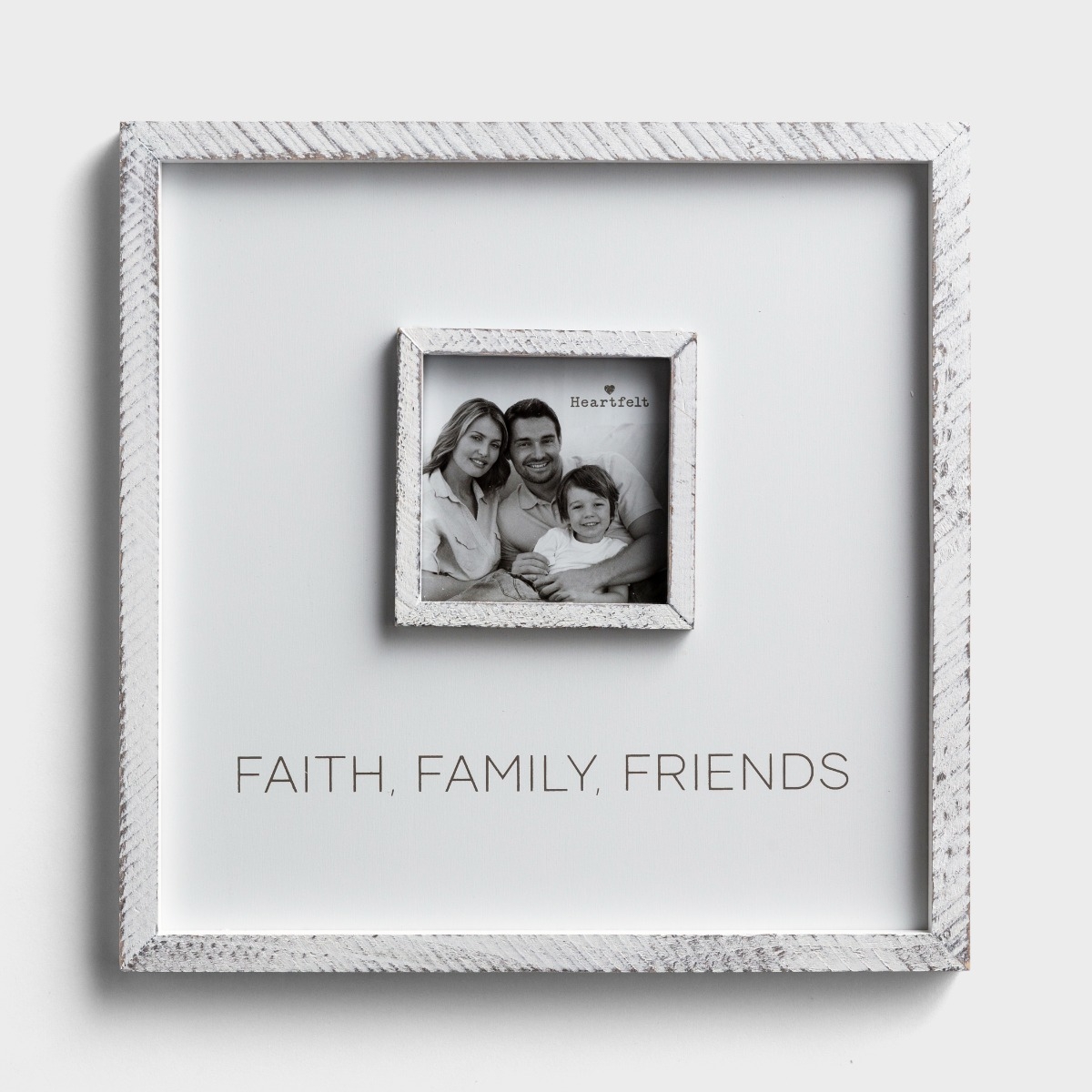 信仰，家庭，朋友-方形相框