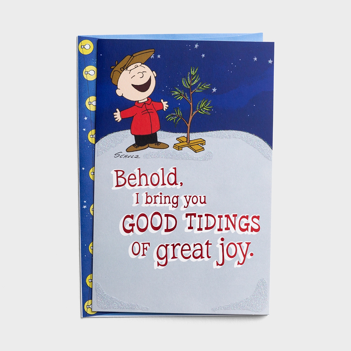 花生-大喜乐的好消息- 18圣诞盒装卡片，英皇钦定本188金宝搏